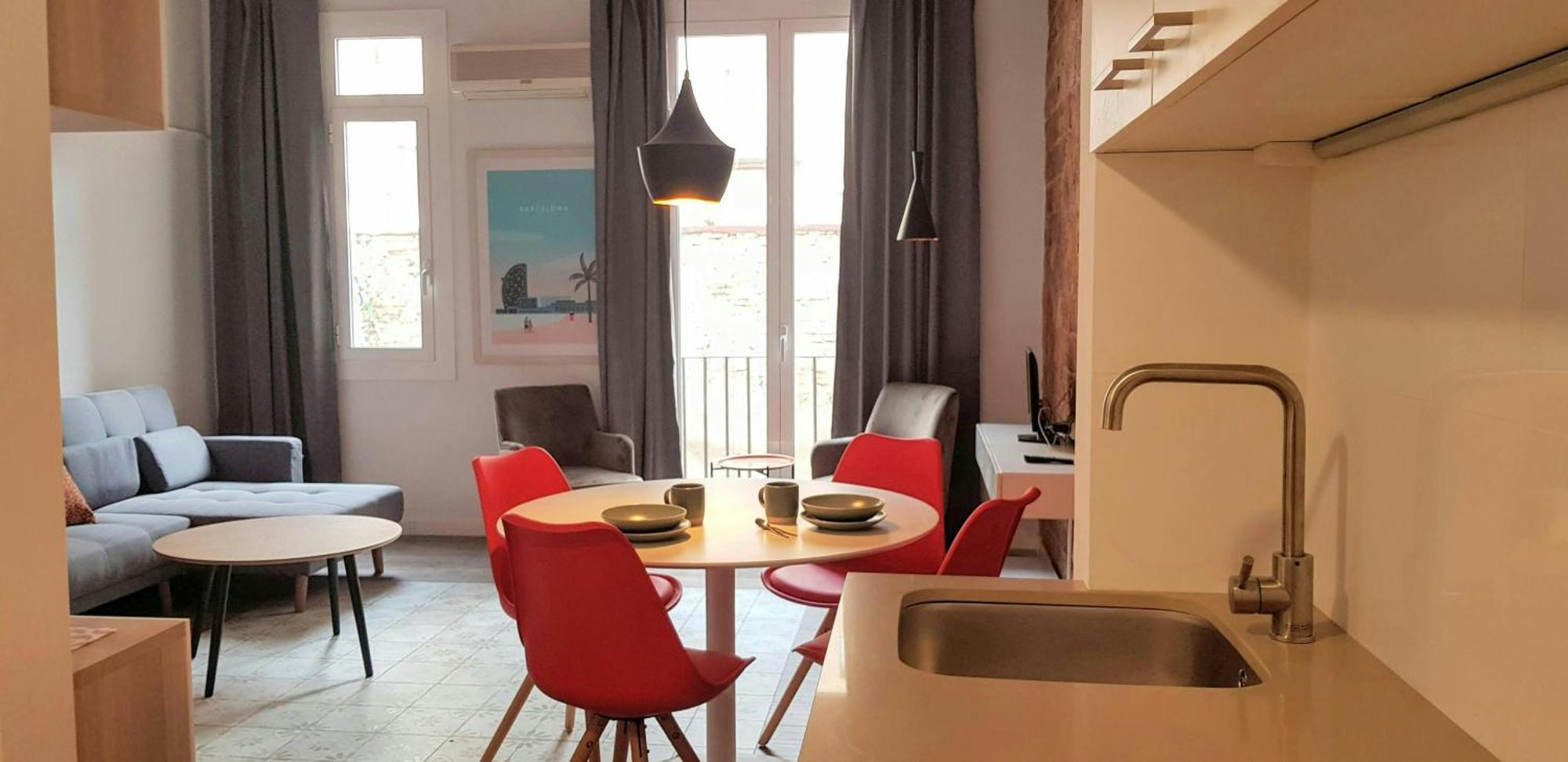 Sant Antoni 4 - Downtown Barcelona. Modern Apartment Bagian luar foto